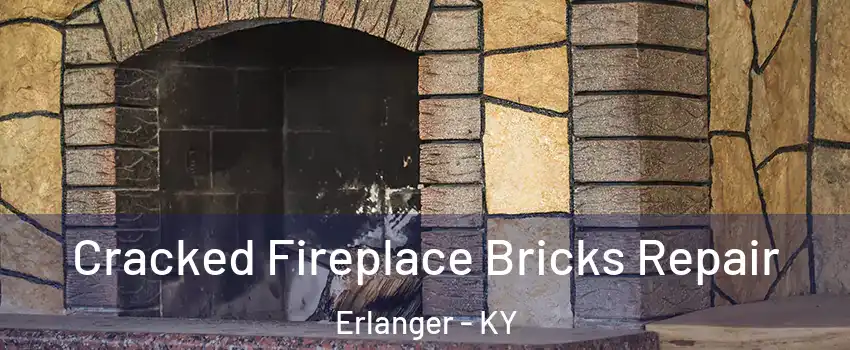  Cracked Fireplace Bricks Repair Erlanger - KY