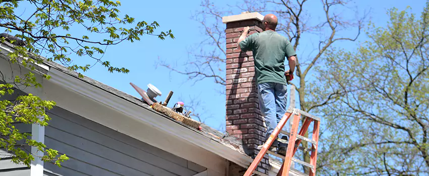 Vinyl and PVC Chimney Flashing Installation in Erlanger, KY